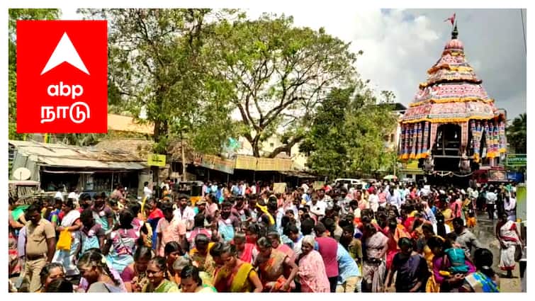 Mayiladuthurai vaithishwarankovil temple car festival - TNN வைத்தீஸ்வரன் கோயில் திருத்தேரோட்டம் - வடம்பிடித்து இழுத்த ஆயிரக்கணக்கான பக்தர்கள்