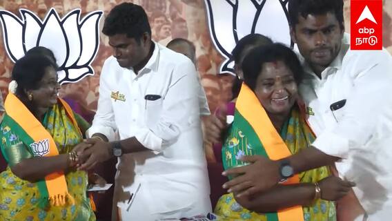 Annamalai & Tamilisai - ’’அக்கா வந்தாச்சு..’’பாசமழையை பொழிந்த அ.மலை,தமிழிசை! | BJP | TN Politics