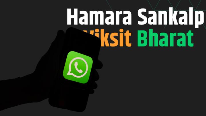 Viksit Bharat Election Commission India Halt Stop WhatsApp Message Elections 2024 Election Commission Halts Viksit Bharat WhatsApp Messaging Amidst Electoral Concerns