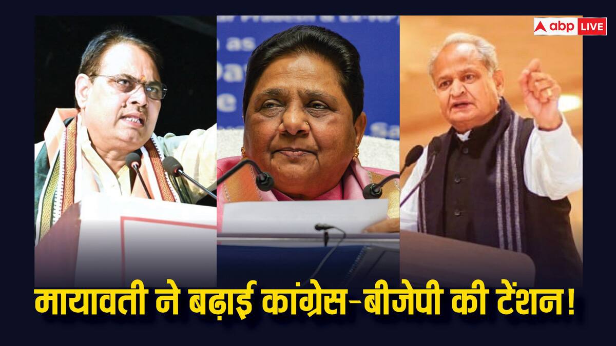 कांग्रेस या बीजेपी...राजस्थान में किसका खेल बिगाड़ेंगी BSP प्रमुख मायावती? समझें पूरा समीकरण