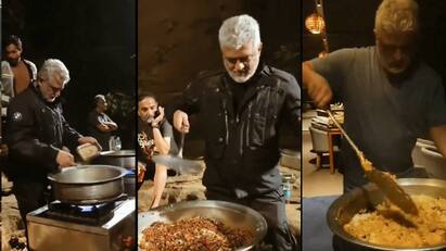 Actor Ajithkumar special biriyani making for his bike crew Ajithkumar: பைக் ஓட்டுவோம்..பிரியாணி கிண்டுவோம்.. நடிகர் அஜித்குமாரின் வைரல் வீடியோ!