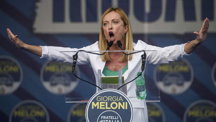 Giorgia Meloni Deepfake Video Damages Father Son Duo Damages EUR 100000 Claim Meloni Deepfake Video: 'Father-Son Duo' Under Scanner As Italy PM Seeks Over Rs 90 Lakh In Damages