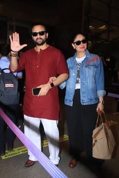 Kareena Kapoor Pics:  પરિવાર સાથે ફરવા નીકળ્યા સૈફ અલી ખાન અને કરિના કપૂર