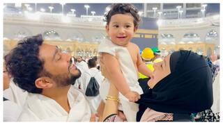 Gauahar Khan And Zaid Darbar Reveal Their Son Zehaan’s Face During Umrah