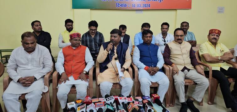 Chhattisgarh Lok Sabha Election 2024 Kedar Kashyap addressed press conference in Jagdalpur target on congress ann Lok Sabha Election 2024: 'नहीं मिल रहा है कोई उम्मीदवार', छत्तीसगढ़ के मंत्री केदार कश्यप का कांग्रेस पर तंज