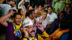 CM केजरीवाल की गिरफ्तारी के विरोध में प्रदर्शन, AAP कार्यकर्ताओं की भारी नारेबाजी