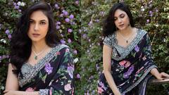 Ritu Varma Photos : ஊதா ஊதா ஊதா பூ... சேலையில் மனதை கொள்ளையடிக்கும் நடிகை ரித்து வர்மா!