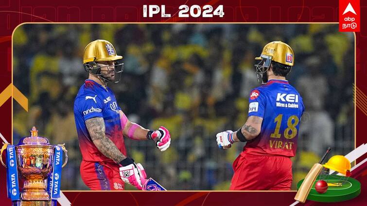CSK vs RCB, IPL 2024 Innings Highlights Royal Challengers Bengaluru Gives 174 Runs Target to Chennai Super Kings CSK vs RCB, IPL 2024: சரிந்த ஜாம்பவான்கள்; ருத்ரதாண்டவமாடிய ராவத் - டி.கே கூட்டணி; சென்னைக்கு 174 ரன்கள் இலக்கு!