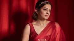 Priyamani Photos : రెడ్​ శారీలో ముక్కుపుడక పెట్టుకుని గమ్మత్తుగా ఫోజులిచ్చిన ప్రియమణి