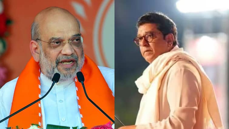 MNS claims Nashik Lok Sabha Constituency Displeasure in Mahayuti Raj Thackeray Meets Amit Shah Lok Sabha Election 2024 Maharashtra Politics Marathi News Nashik Lok Sabha : नाशिक लोकसभेवर मनसेच्या एन्ट्रीने महायुतीची धाकधूक वाढली, दोघांच्या भांडणात तिसऱ्याचा लाभ होणार?