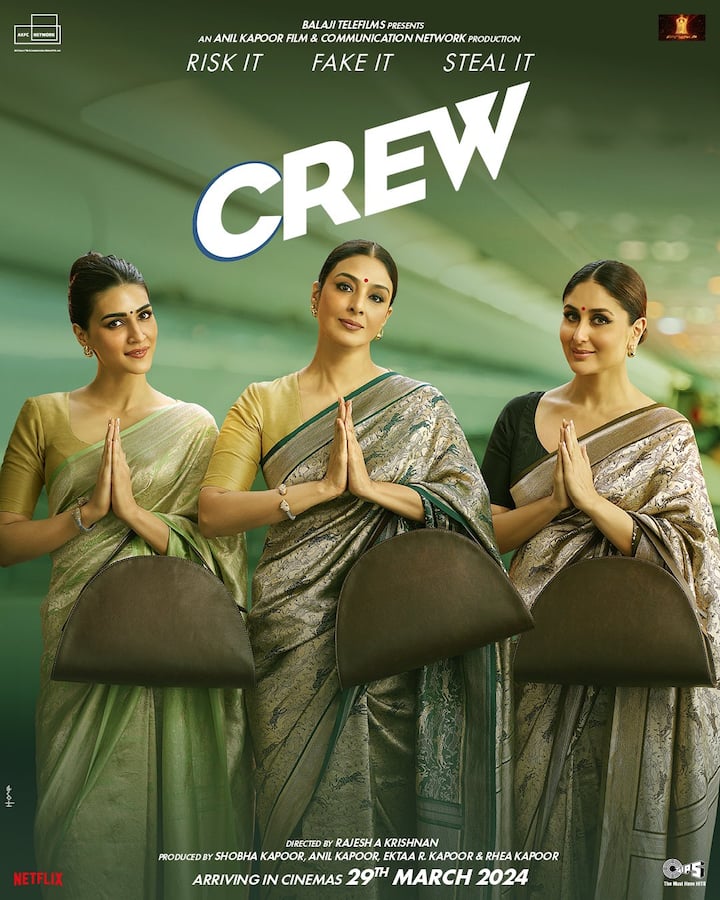 Set against the backdrop of the airline industry, Crew tells the story of three strong women whose lives intertwine in a maze of lies and deception that ends in chaos.
