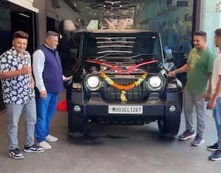 Sarfaraz Khan: આનંદ મહિન્દ્રાએ પોતાનું વચન પૂરું કર્યું, સરફરાઝ ખાનના પિતાને ગીફ્ટ કરી થાર