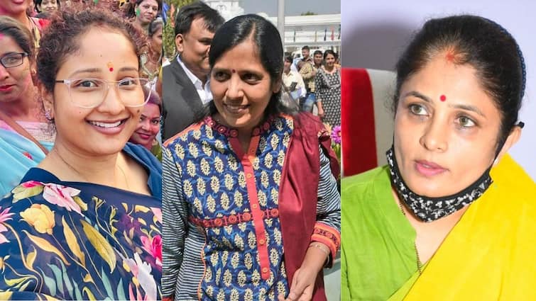 Kalpana Soren Srikala And Sunita Kejriwal Story Husbands in jail wives will take political field ABPP पति जेल में बंद, पत्नियां संभालेंगी सियासी मैदान: कल्पना-श्रीकला के चुनाव लड़ने की चर्चा, सुनीता कर सकती हैं कैंपेन