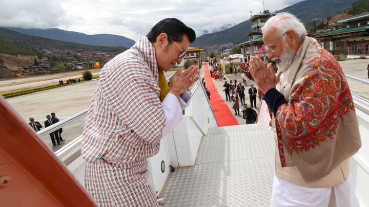 Following the inauguration of the hospital, PM Modi left for India. He was accompanied by His Majesty the King of Bhutan, Jigme Khesar Namgyel Wangchuck to the airport. The prime minister was conferred the ‘Order of the Druk Gyalpo’ on Friday, making him the first foreign Head of the Government to receive the honour. (Photo: X/@narendramodi)