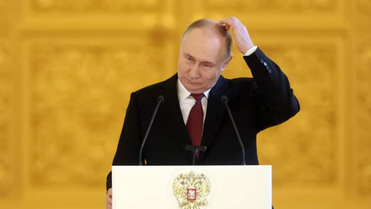 Moscow Concert Hall Attack Putin Vows Harsh Retribution Attackers Tried To Flee To Ukraine Moscow Concert Hall Attack: Putin Vows 'Harsh Retribution', Says Attackers 'Tried To Flee To Ukraine'