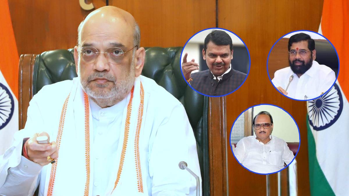 Loksabha Election 2024 Mahayuti Party Leaders Meeting With Amit Shah ...