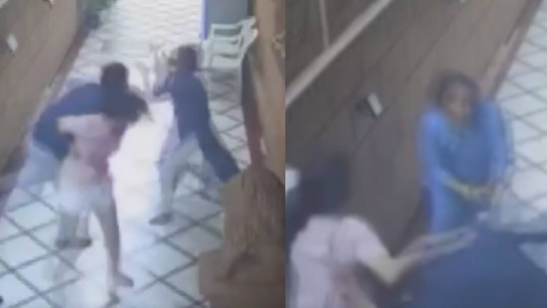 Watch Video: ஆயுதங்களுடன் வீட்டிற்குள் நுழைந்த கொள்ளையர்கள்! அசால்ட்டாக விரட்டியடித்த  தாய், மகள் - வைரல் வீடியோ!