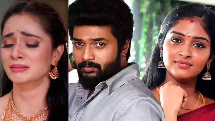 karthigai deepam serial march 23rd and 24th zee tamil episodes written update Karthigai Deepam: மீனாட்சிக்கு துணை நின்ற தீபா: ஆனந்துக்கு காத்திருக்கும் ஷாக் - கார்த்திகை தீபம் இன்றும் நாளையும்!