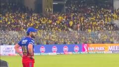 एमएस धोनीच्या बालेकिल्ल्यात 'कोहली-कोहली'चे नारे; विराटने काय केले?, पाहा Video