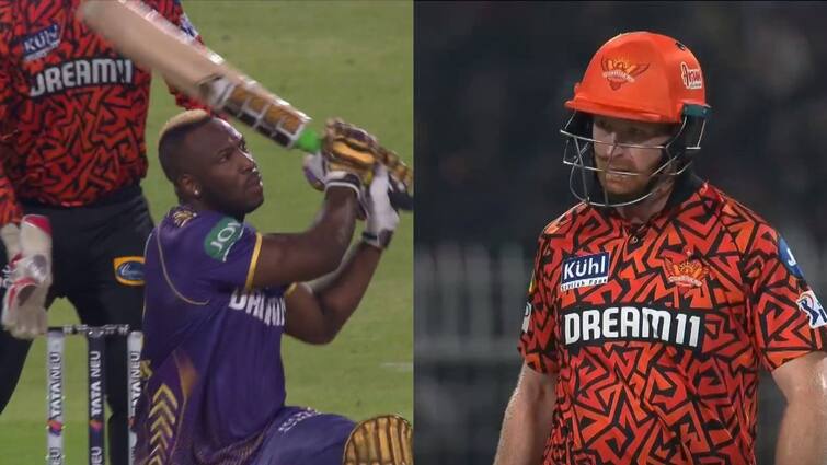 ipl 2024 kkr beats srh by 4 runs close contest andre russel heinrich klaasen shines with fifty कांटे के मुकाबले में KKR की जीत, SRH के काम नहीं आई हेनरिक क्लासेन की तूफानी पारी