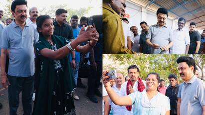 CM Stalin :  காலையில் முதல்வர் ஸ்டாலின் தஞ்சாவூரில் நடைப்பயிற்சி செய்தார். மேலும், அத்தொகுதியில் நிற்கும் முரசொலிக்கு காமராஜ் காய்கறி மார்கெட்டில் வாக்கு சேகரித்தார்.