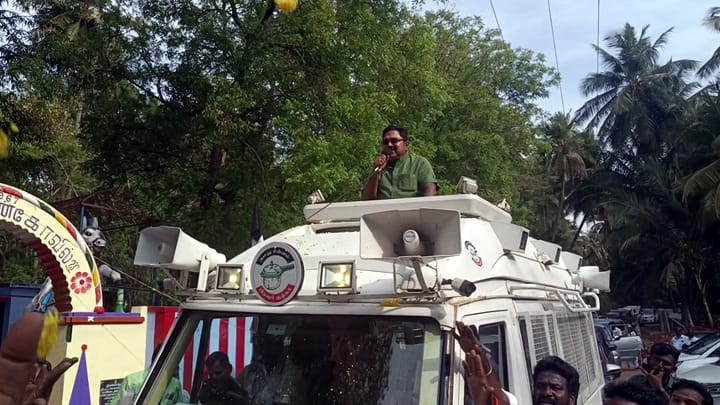 AAMUK General Secretary DTV Dhinakaran today announced the candidates for the two Lok Sabha constituencies, Theni and Trichy. தேனி, திருச்சியில் வேட்பாளர்கள் யார்? அறிவித்தார் அமமுகவின் டிடிவி தினகரன்