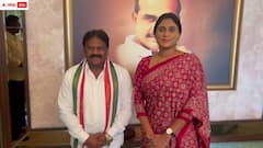 వైసీపీకి మరో షాక్ - షర్మిల సమక్షంలో కాంగ్రెస్ లో చేరిన చింతలపూడి ఎమ్మెల్యే