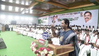 Premalatha Vijayakanth: ”துளசி வாசம் மாறும்..தவசி வார்த்தை மாறாது” என விஜயகாந்த் வசனத்தோடு பிரேமலதாவின் அனல் பேச்சு