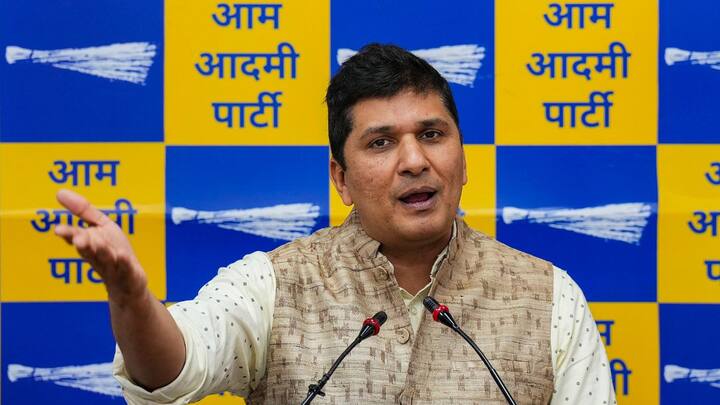 Arvind Kejriwal Arrested In ED Custody AAP Saurabh Bharadwaj Electoral Bonds Sharad Chandra Reddy 'Why Are You Quiet?': AAP Accuses BJP Of Receiving Rs 60 Cr Donation From Excise Policy Case 'Kingpin'