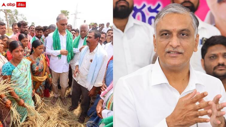 brs mla harish rao slams cm revanth reddy on farmers issue Harish Rao: 'రాజకీయ పార్టీల కోసం కాదు రైతుల కోసం గేట్లు తెరవాలి' - సీఎం రేవంత్ రెడ్డిపై మాజీ మంత్రి హరీష్ రావు తీవ్ర విమర్శలు