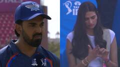 राहुल को सपोर्ट करने वाइफ आथिया शेट्टी पहुंचीं स्टेडियम, तस्वीर वायरल 