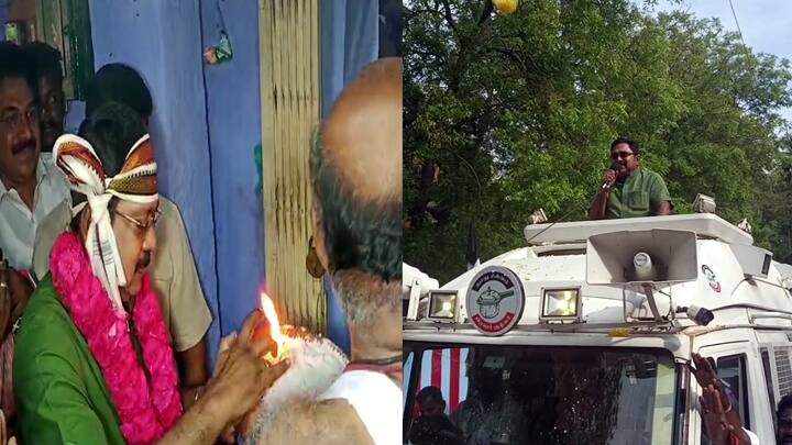 Theni: கெங்குவார்பட்டி ஸ்ரீ பட்டாளம்மன் கோவிலில் பூஜையை போட்டு பரப்புரையை தொடங்கிய தினகரன்