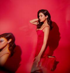 Shahnaz Gill Photo: રેડ ડીપનેક ગાઉનમાં શેહનાઝ ગિલનો હોટ અવતાર, જુઓ તસવીરો