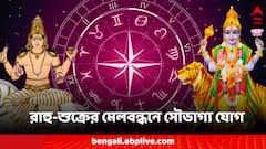 Shukra-Rahu Yuti: ১৮ বছর পর রাহু-শুক্র একযোগে, টাকা থেকে সৌভাগ্য-৩ রাশির জীবনে সুখের জোয়ার