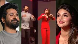 watch video of actor sivakarthikeyan and sree leela dance onstage Sivakarthikeyan: என் இன்ஸ்பிரேஷன்.. நடிகர் சிவகார்த்திகேயனை புகழ்ந்து தள்ளிய பிரபல தெலுங்கு நடிகை!