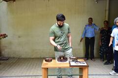 Emraan Hashmi Celebrates His 45th Birthday, Cuts Cake With Paparazzi; SEE PICS