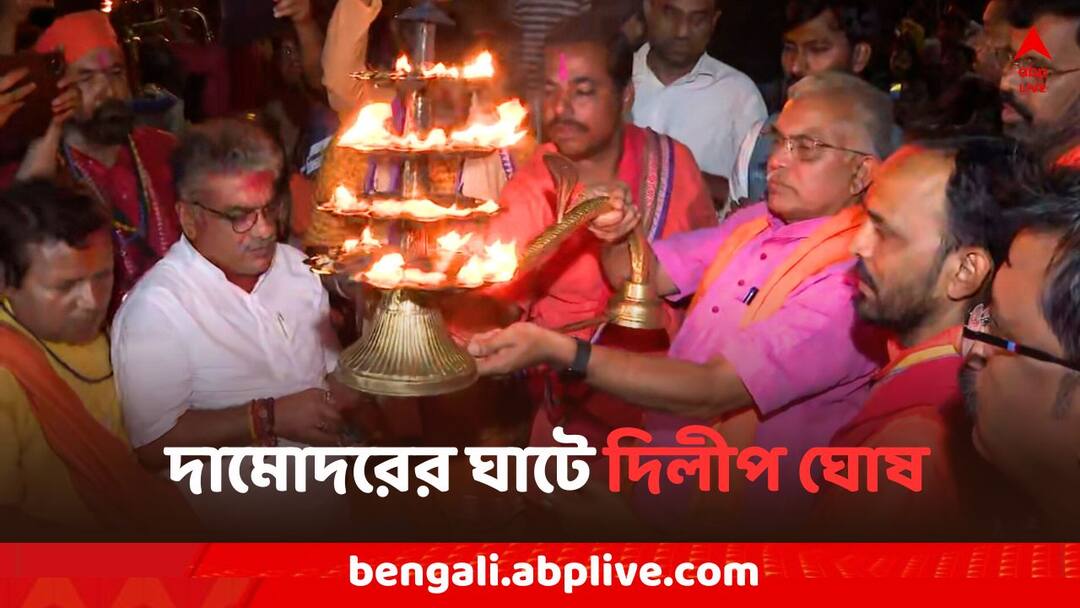 Lok Sabha Elections 2024, BJP Candidate Dilip Ghosh attacks TMC Candidate Kirti Azad around Bardhaman Durgapur Lok Sabha vote Lok Sabha Polls 2024: কীর্তি আজাদ তো রিটায়ার্ড, আমি তো ফর্মে: দিলীপ ঘোষ