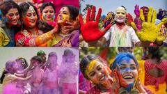 Holi 2024 Photos : சிறுசு முதல் பெருசு வரை.. ஹோலி பண்டிகையை கொண்டாடி தீர்த்த மக்கள்!