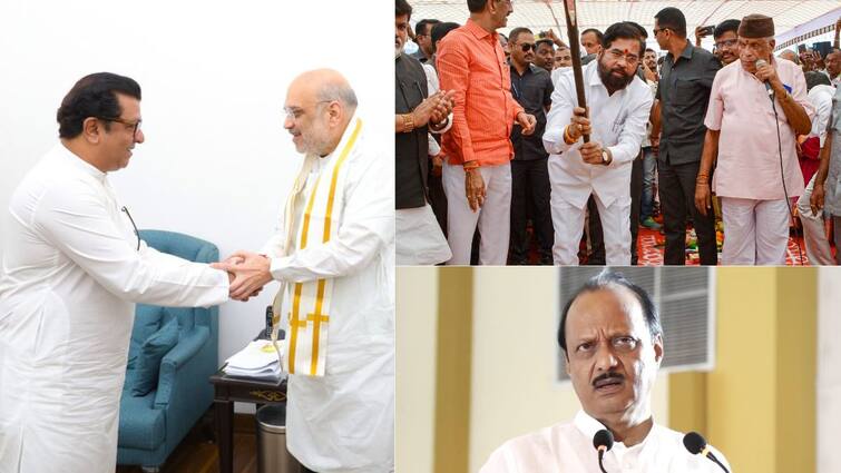 BJP prods Raj Thackeray to merge MNS with Shinde’s Sena ajit pawar furious Maharashtra: மகாராஷ்டிராவில் ரூட்டை மாற்றும் பாஜக! டம்மியாகும் ஏக்நாத் ஷிண்டே? அஜித் பவார் ஆவேசம்