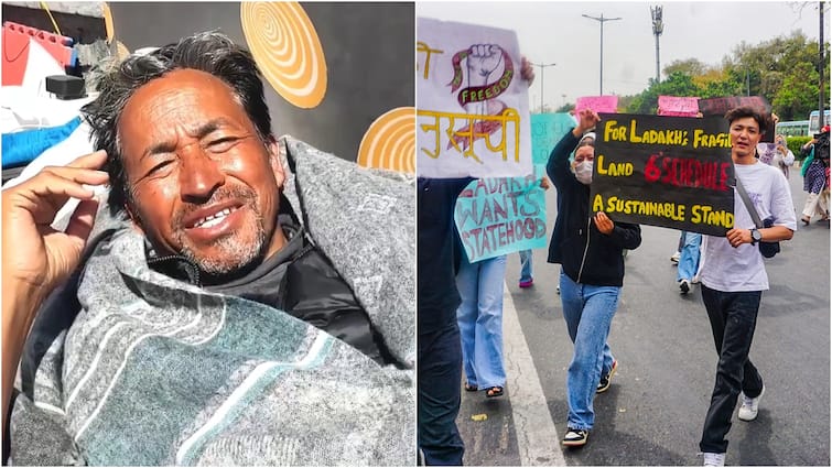 Sonam Wangchuk Day 20 Of Climate Fast For Ladakh Demands Jammu Kashmir Statehood Modi Govt Jammu Kashmir Sixth Schedule Sonam Wangchuk Climate Fast Enters Day 20. Know His Demands And How Govt Has Responded