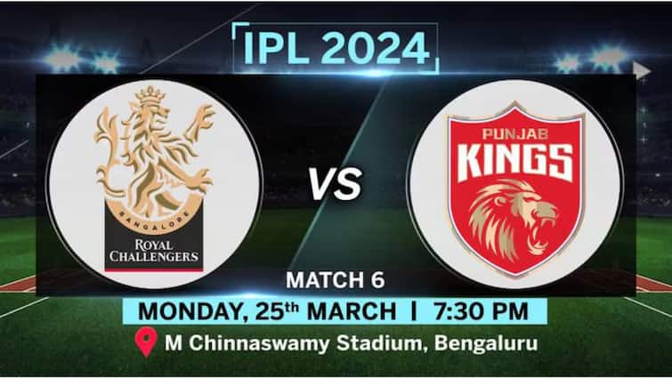 IPL 2024 RCB vs PBKS Royal Challengers Bengaluru vs Punjab Kings  rcb chose to filed RCB vs PBKS LIVE Score: టాస్‌ గెలిచిన బెంగళూరు - బ్యాటింగ్ చేయనున్న పంజాబ్