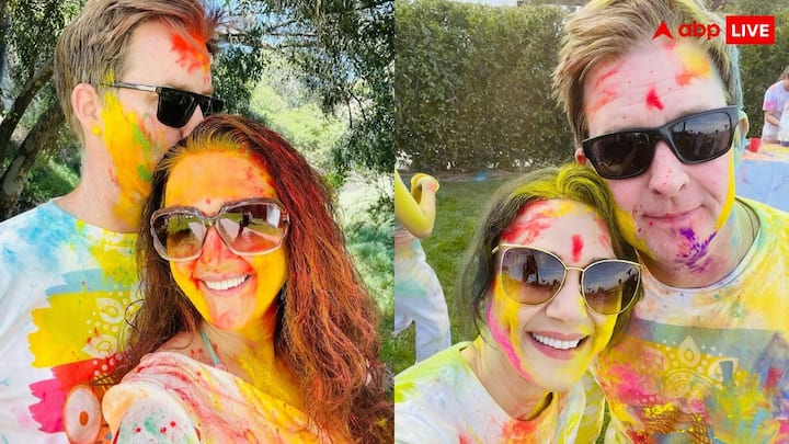 Preity Zinta Holi Pics: हर तरफ होली के रंगों का उल्लास और त्योहर की उमंग दिखाई दी. आम लोगों ने तो होली को एंजॉय किया ही सुपरस्टार्स और सेलिब्रिटी भी होली के रंगों में सराबोर नजर आए.