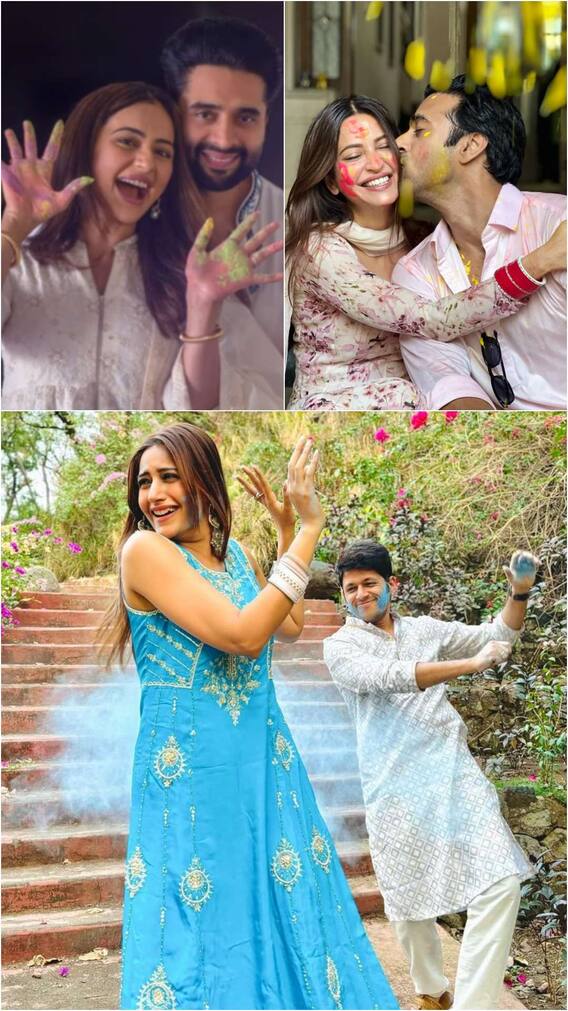 शादी के बाद इन सेलेब्स ने मनाई पहली होली