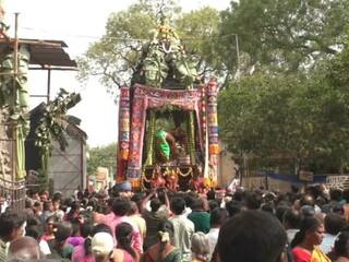 கரூர் கல்யாண பசுபதீஸ்வரர் ஆலயத்தில் பங்குனி உத்திரத்தை முன்னிட்டு திருத்தேரோட்டம்