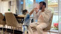 Holi 2024: मुख्यमंत्रीही नातवासोबत रंगले होळीच्या रंगात!