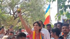 பெண்கள் ஆதரவோடு தைரியமாக தேர்தலை எதிர்கொள்வேன் - சௌமியா அன்புமணி