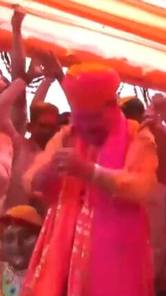 होली के जश्न में डूबे राजस्थान के सीएम | abp shorts