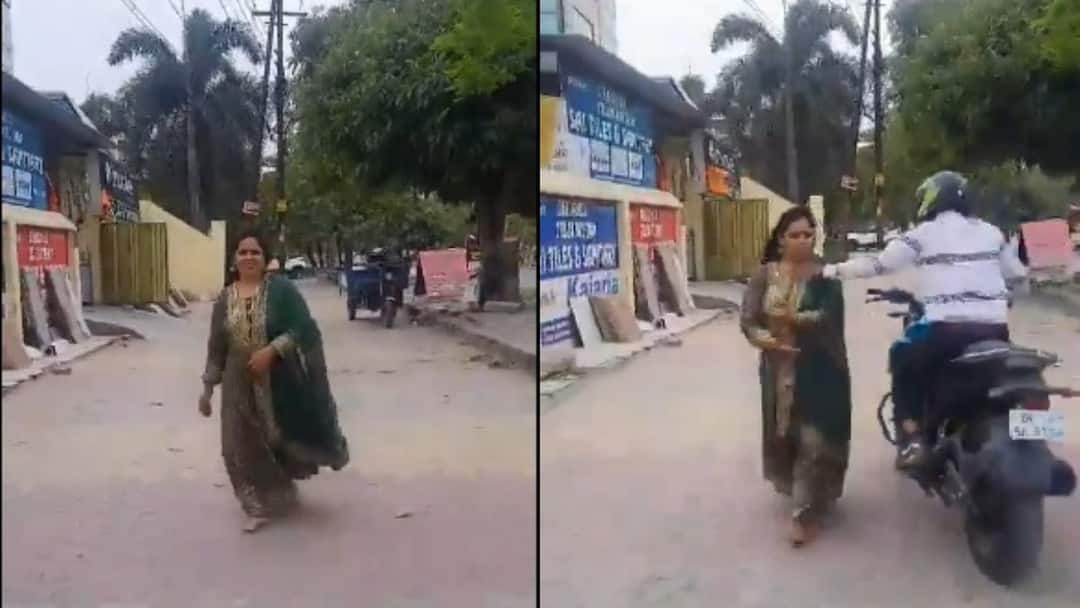 Chain Snatchers: రోడ్డుపై రీల్స్ చేస్తున్న మహిళ- గోల్డ్ చైన్ లాక్కెళ్లిన స్నాచర్ Thieves stole a gold chain from a woman who was doing reels on the road Chain Snatchers: రోడ్డుపై రీల్స్ చేస్తున్న మహిళ- గోల్డ్ చైన్ లాక్కెళ్లిన స్నాచర్