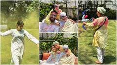 Holi 2024: नव्या नवेली ने उड़ाया गुलाल तो जया बच्चन ने चलाई पिचकारी, बच्चन परिवार ने यूं मनाया होली का जश्न