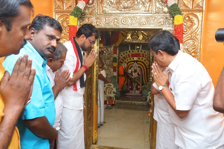 Singai Ramachandran is the president of IT wing of AIADMK. (Credit: ABP Nadu)